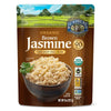 Lundberg Organic Fully Cooked & Ready to Heat Rice, Brown Jasmine Thai Hom Mali Rice, 8oz, Gluten-Free, Vegan, USDA Certified Or