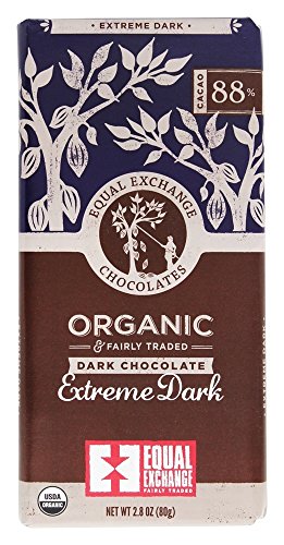 Equal Exchange Organic Chocolate Bar, Extreme Dark, 1 Count
