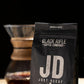 Black   Coffee Just Decaf Medium Roast Ground Coffee, 12 Ounce Bag, 100% Colombian, Caffeine-Free, Supports Veterans