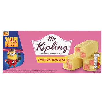 Mr Kipling Mini Battenbergs 5ea