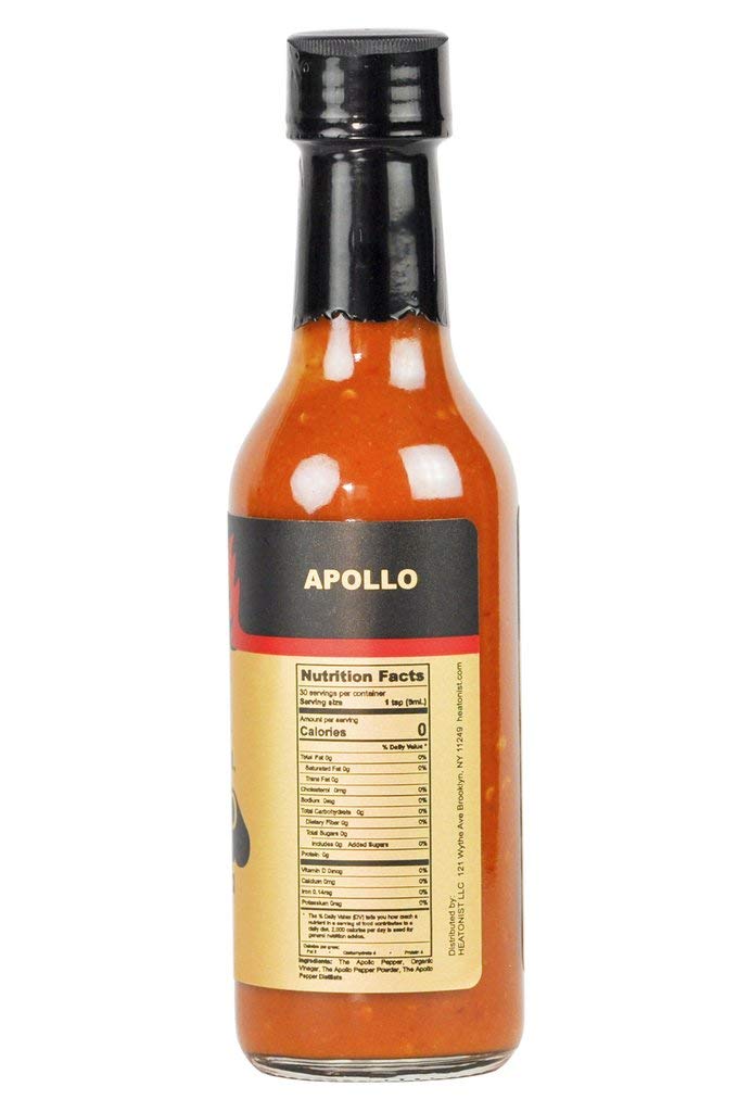 Hot Ones The Last Dab Apollo Hot Sauce Made With Natural Ingredients & Extra Hot Flavors, The Only Hot Sauce In The World Made W