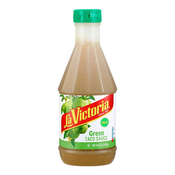 La Victoria Green Taco Sauce, Mild, 15 Ounce, Pack of 6, Model 48724