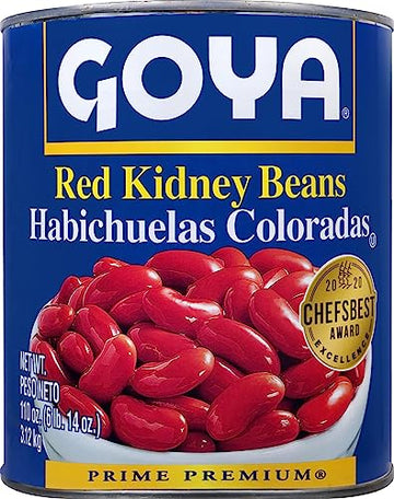Goya Foods Red Kidney Beans, 110 Ounce (Pack Of 6)