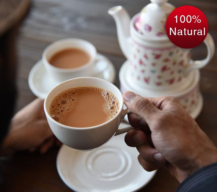 Al Khair Karak Chai Tea Latte with Ginger – Instant Tea, 12 Sachets, 240g Total, Model: fba-alkhair-karak-tea-ginger-180