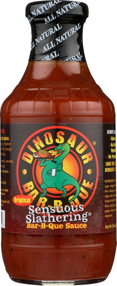 Dinosaur Bar-B-Que Sensuous Slathering Bbq Sauce 19Oz (2 Pack)