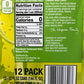 Wegmans Sparkling Water Lime (12 Cans Pack) | 0 Calories | 0 Sugar | 0 Sodium | Vegan