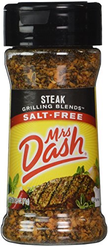 Mrs. Dash Steak Grilling Blend Salt-Free Seasoning 2.5Oz (2-Pack)