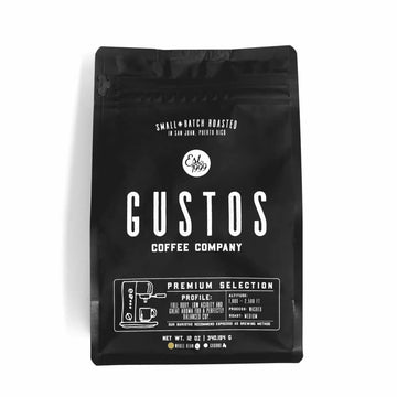 Gustos Coffee Premium Selection | Puerto Rican High End Medium Roasted Whole Bean Coffee (3, 12Oz)