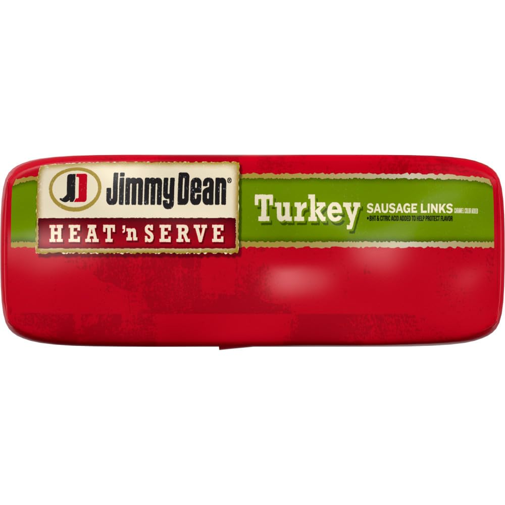 Jimmy Dean, Heat N Serve Turkey Sausage Links, 36 count