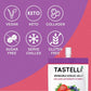 Tastelli Konjac Jelly Infused with Collagen + Vitamin C + Antioxidants / 10 Calories, Vegan, Zero Sugar/Healthy Drinkable Desser