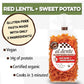 Al Dente Plant Based Pasta Red Lentil + Sweet Potato, 8 Ounce (Pack Of 6)