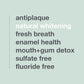 Davids Fluoride Free Toothpaste, Teeth Whitening, Antiplaque, Sls (Sulfate) Free, Promotes Enamel Health, Mouth & Gum Detox, Ewg Verified, Natural Herbal Citrus Mint, 5.25Oz