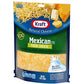 Kraft Natural Shredded Mexican Style Four Cheese (8 oz Bag)