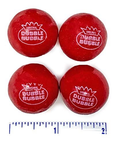 Very Cherry Dubble Bubble Gumballs | Candy Filled Bubble Gum Balls 1'' | 1.5 Pounds