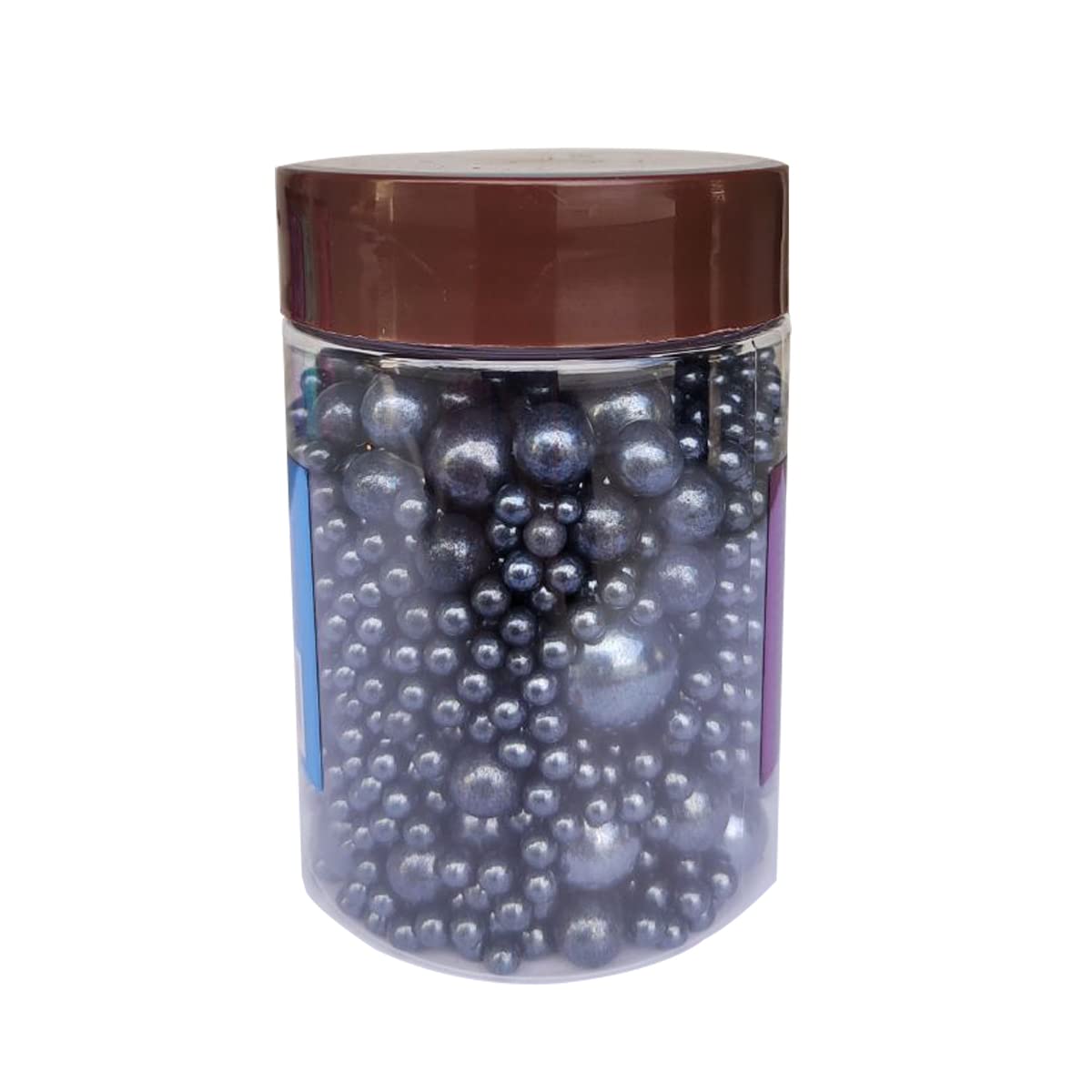 Edible Pearl Sugar Sprinkles Black Candy Mixing Size Baking Edible Cake Decorations Cupcake Toppers Cookie Decorating Celebratio