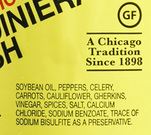 Marconi Medium Giardiniera Relish, 16 Ounce