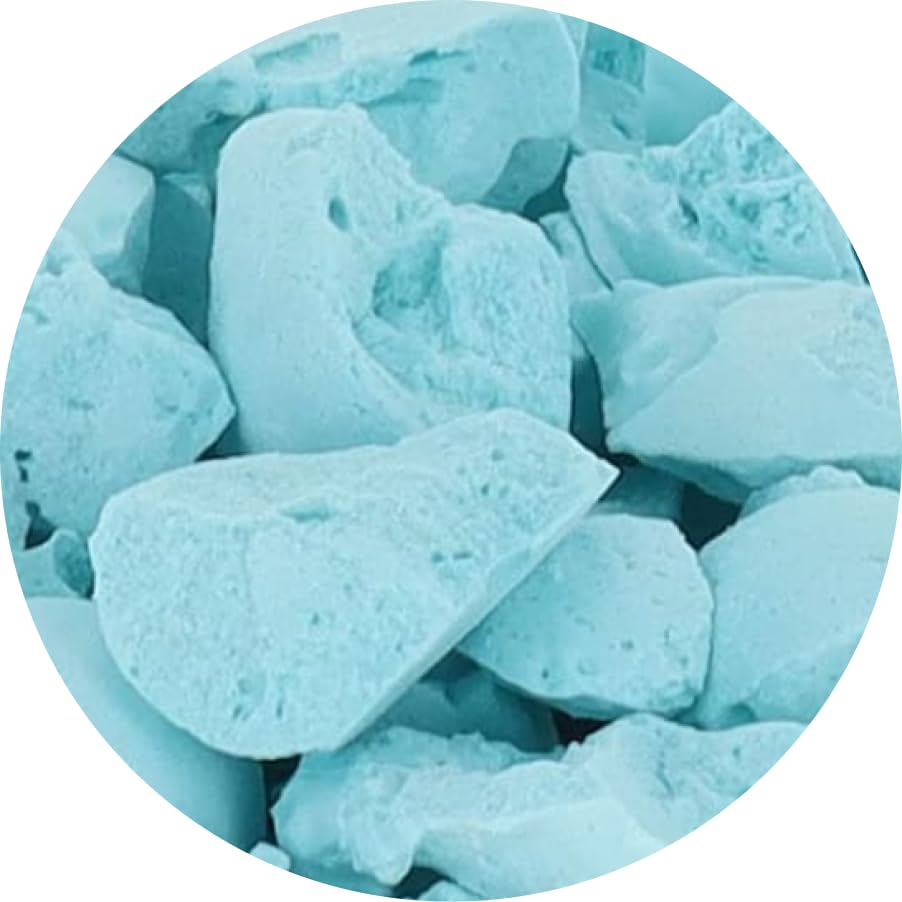 Arctic Farms Freeze Dried Ice Cream Bits Bulk - Does Not Melt (Cotton Candy - Blue) (1Lb)