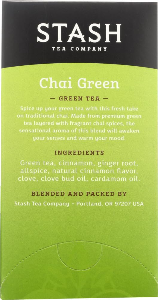 Stash Tea Chai Green Tea, 20 Ct, 2 Pk