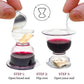 TrueVine Chalice Communion Cups and Wafer Set - Prefilled Cups w/Fresh Unleavened Bread & Grape Juice - Carefully Packaged & Eas