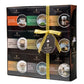 TILZ COLLECTION Coffee Gifts - 9 Flavoured Instant Coffee Gift Set, 0.71 oz, Gourmet Coffee Sampler for Coffee Lovers
