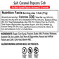 Caramel Cob Soft Caramel Popcorn - 16 Individually Wrapped 2.5 oz Bars - Gluten-Free, Peanut & Tree Nut-Free - Microwaveable for