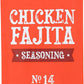 Riega Organic Chicken Fajita Seasoning Pouch 0.71 Oz