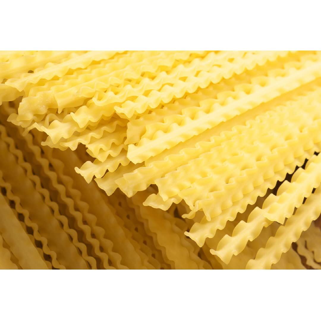 Mafaldine Italian Pasta Di Gragnano | I.G.P. Protected | Usda Certified Organic | 17.6 Ounce | 500 Gram