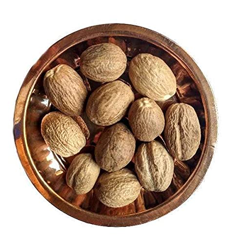 WW Indian Jadibooti Jaiphal Asli Jai phal Jaifal Nutmeg Jayfal 250 Gram
