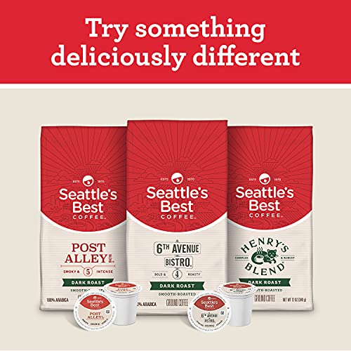 Seattles Best Coffee Medium Roast Ground Coffee Variety Pack - 12 Ounce Bags (Pack of 3) - Medium Variety