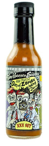 TorchBearer Sauces Son of Zombie Wing Sauce, XXX Hot, All Natural, 5 Fl Oz, Made in USA
