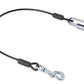Leash Boss Dog Car Seat Belt Restraint - No-Chew Heavy Duty Car Seatbelt For Pets - 5 Sizes - Coated Steel Rope To Prevent Chewi