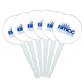 Borough of Manhattan Community College Secondary Logo Cupcake Picks Toppers Decoration Set of 6