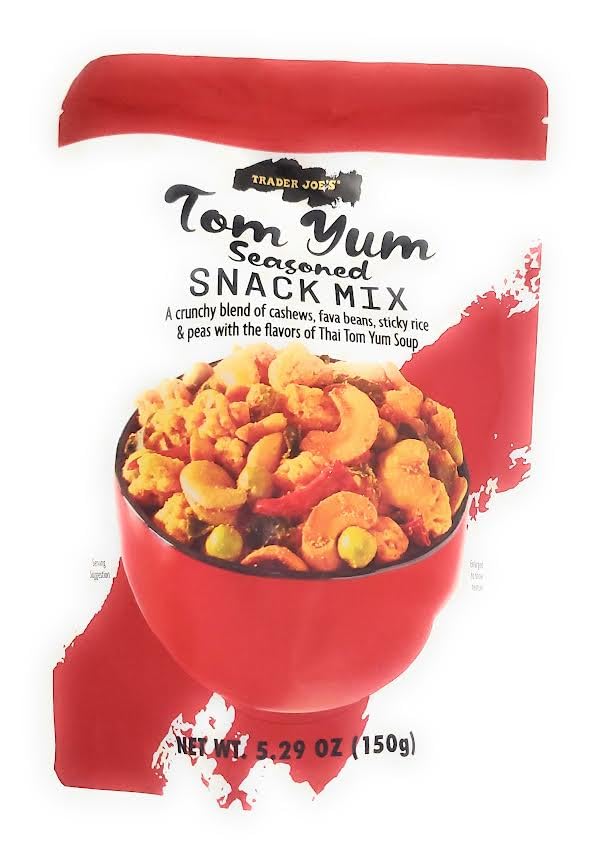Trader Joes Tom Yum Seasoned Snack Mix (Pack of 1)