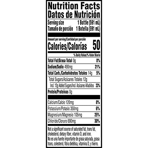 Gatorlyte Rapid Rehydration Electrolyte Beverage Kiwi Strawberry, 20 Oz Bottle