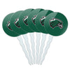Northeastern State Primary Logo Cupcake Picks Toppers Decoration Set of 6