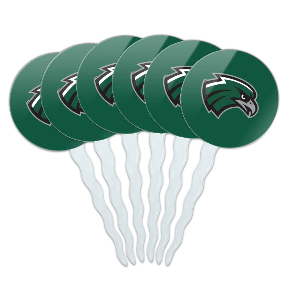Northeastern State Primary Logo Cupcake Picks Toppers Decoration Set of 6