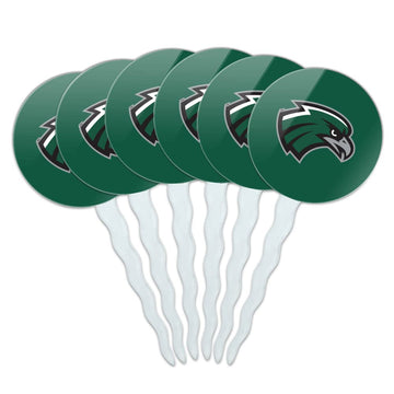 Northeastern State Primary Logo Cupcake Picks Toppers Decoration Set of 6