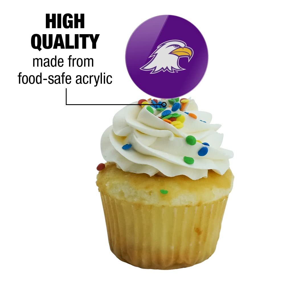 Ashland University Primary Logo Cupcake Picks Toppers Decoration Set Of 6