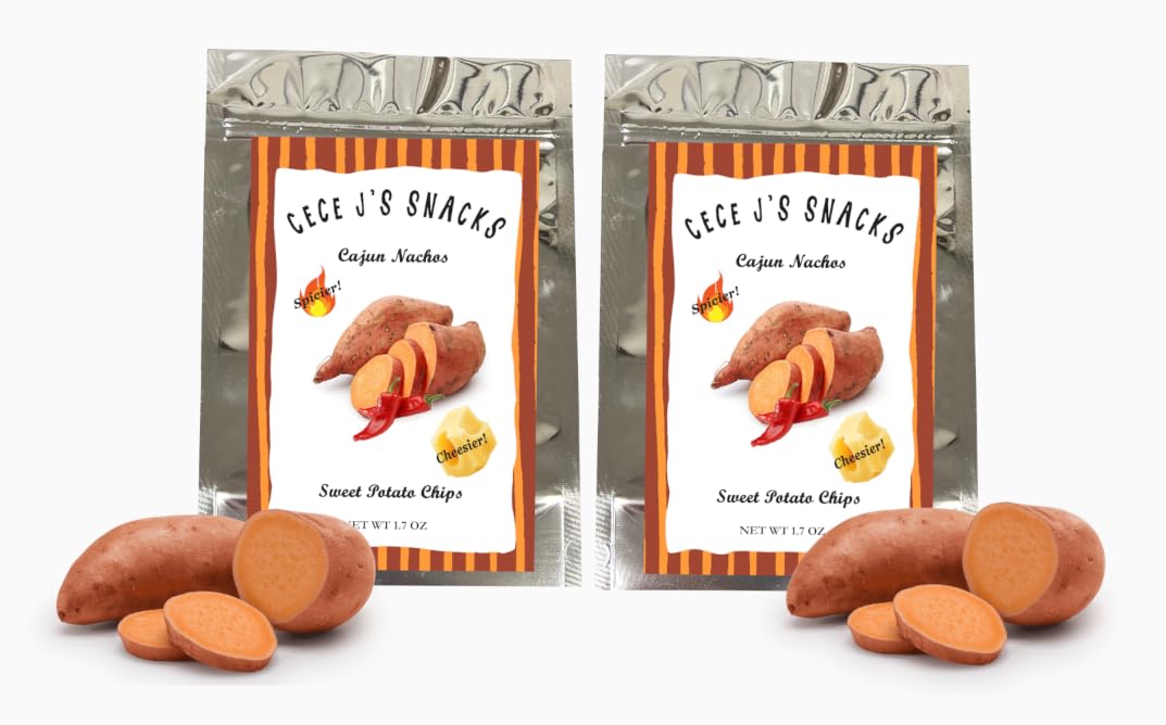 Cajun Nacho Sweet Potato Chips 2ct