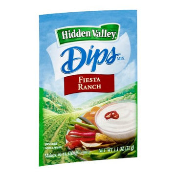 Hidden Valley Fiesta Ranch Dips Mix, 1.1 Ounces