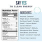 The Yes Bar - Apple Cinnamon Crisp - Plant Based Protein, Decadent Snack Bar - Vegan, Paleo, Gluten Free, Dairy Free, Low Sugar,