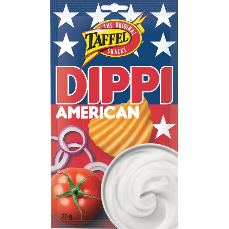 Taffel American dip Snacks 10 Boxes of 20g SPSP pack (SOPOSOPO)