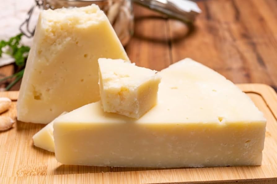 Sanniti Pecorino Romano Cheese - 3 lb Wedge | Authentic Imported Italian Sheeps Milk Cheese, Aged & Boldly Flavorful (Pack of 2)