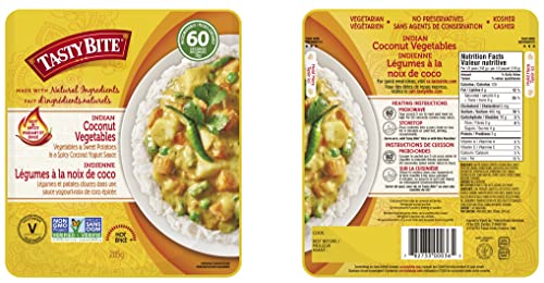 TASTY BITE ENTREE POUCH COCONUT VEG 10OZ