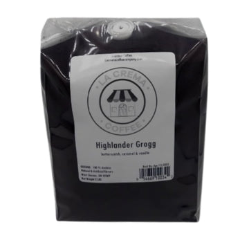La Crema Coffee Highlander Grogg 2-Pound Package | Top Notch Quality Coffee | Allergen Free | Gluten Free | Sugar Free | Always