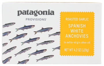Patagonia Provisions Patagonia Roasted Garlic Spanish White Anchovies (4.2oz unit) 3-Pack