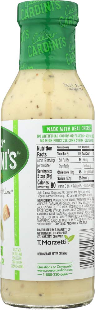 Cardini039;S Caesar Light Dressing (6X12Oz )
