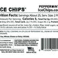 Ice Chips Xylitol Candy Tins (Peppermint, 6 Pack) - Includes Band As Shown