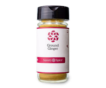 Savory Spice Ground Ginger Powder Seasoning - Medium Jar 1.9 oz - Ideal for Baking, Cooking, Sauces, Marinades, Tea, or Coffee