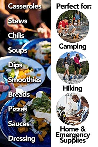 Harmony House Dried Spinach Flakes – Dehydrated Vegetables For Cooking, Camping, Emergency Supply And More (4 Oz, Quart Jar)